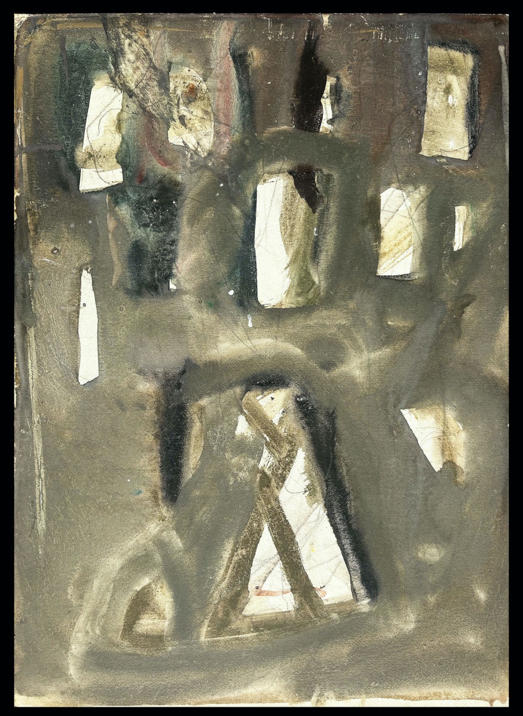 Composizione Astratta - Mario Sironi